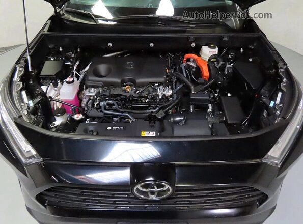 4T3RWRFV6SU206709 2025 TOYOTA RAV4 Black Vista del salpicadero