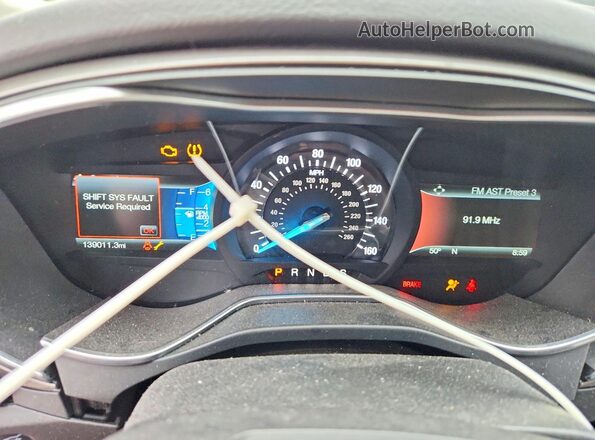 3FA6P0H92JR260495 2018 FORD FUSION Бордовый Вид задних сидений