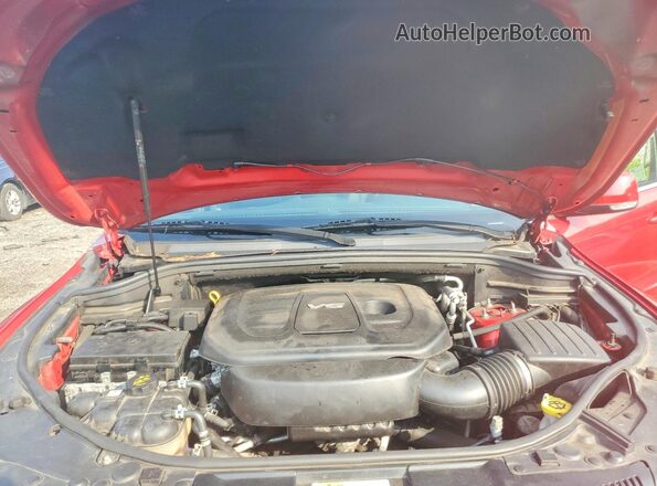 1C4RDJDG2JC362291 2018 DODGE DURANGO Red Widok komory silnika