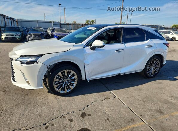 2T2BBMCA6PC022269 2023 LEXUS RX White უკანა მარცხენა