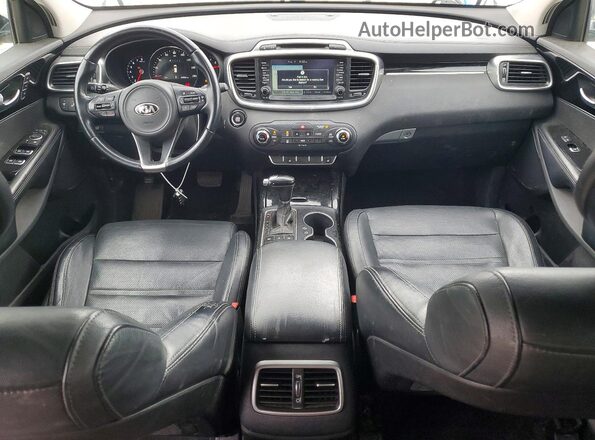 5XYPKDA51GG080195 2016 KIA SORENTO White ხელსაწყოთა პანელის ხედი