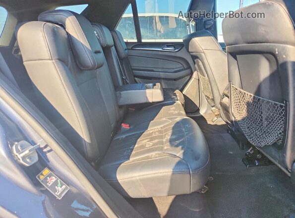 4JGDA5HBXGA777657 2016 MERCEDES-BENZ GLE Серый Вид задней части салона