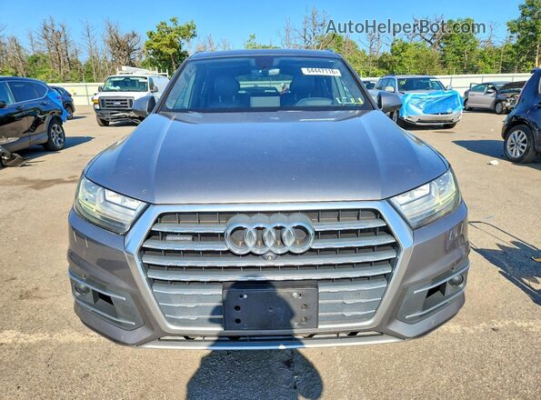 WA1VAAF76JD024742 2018 AUDI Q7 Gray Вид ззаду