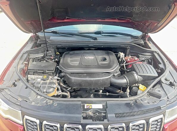 1C4RJFAG3JC225600 2018 JEEP CHEROKEE Burgundy წინა პანელის ხედი