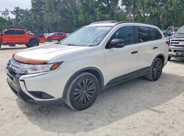 JA4AZ3A31LZ013550 2020 MITSUBISHI OUTLANDER White Trasero izquierdo