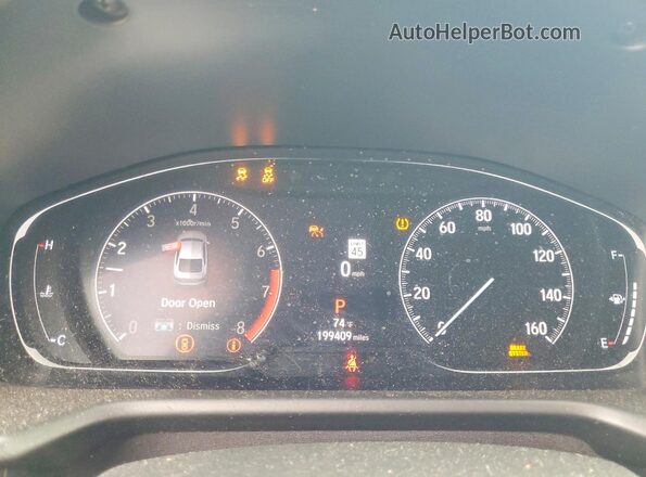 1HGCV1F32MA037879 2021 HONDA ACCORD Black Widok tylnych siedzeń