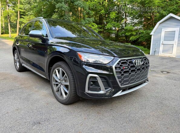 WA1B4AFY9M2015763 2021 AUDI SQ5 Black უკანა მარცხენა
