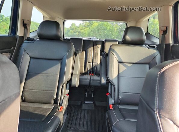 1V2SR2CA0PC544732 2023 VOLKSWAGEN ATLAS Синий Вид задней части салона