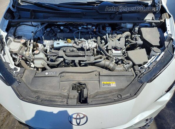 JTDACAAU5S3056164 2025 TOYOTA PRIUS White Շարժիչի բաժամունքի տեսք