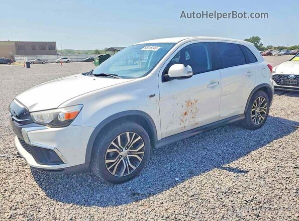 JA4AP3AU0JU017114 2018 MITSUBISHI OUTLANDER White Հետևի ձախ