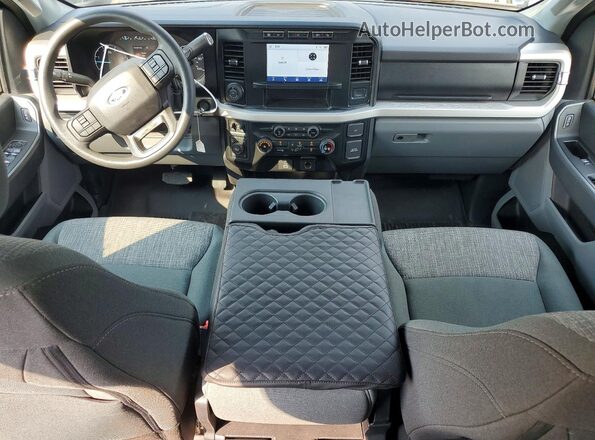 1FT8W3BT0PEC05065 2023 FORD F350 Синий Вид щитка приборов
