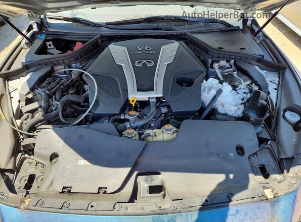 JN1EV7AP8HM739765 2017 INFINITI Q50 Серебряный Вид подкапотного пространства