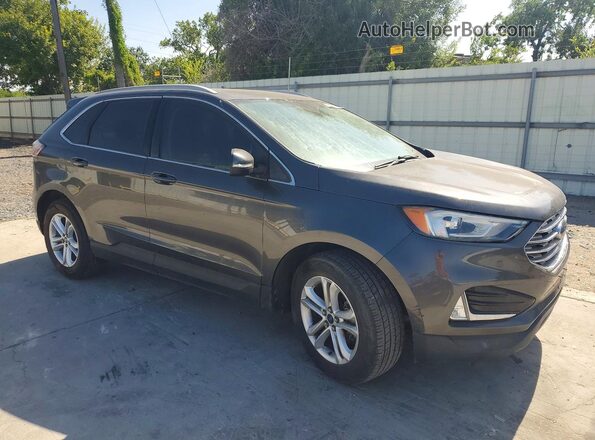 2FMPK3J9XKBB21297 2019 FORD EDGE Gray Вид спереду