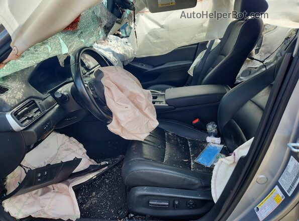 1HGCV1F55NA061127 2022 HONDA ACCORD Silver Widok deski rozdzielczej