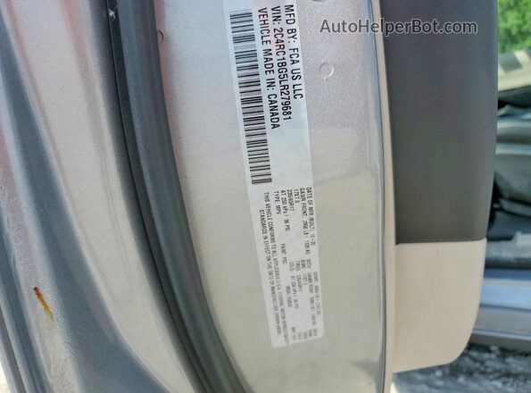 2C4RC1BG5LR279681 2020 CHRYSLER PACIFICA Silver სალონის 360-გრადუსიანი ხედი