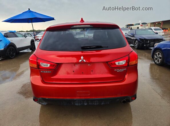 JA4AP3AU1HZ026871 2017 MITSUBISHI OUTLANDER Red Front interior view