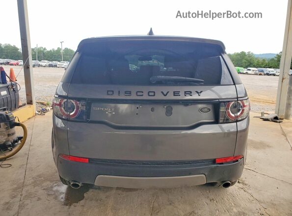 SALCR2BG9HH638584 2017 LAND ROVER DISCOVERY Gray Front interior view
