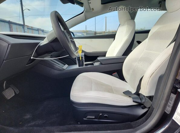5YJ3E1EA5RF869231 2024 TESLA MODEL Угольный Вид панели приборов