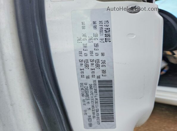 2C4RDGBG4HR867126 2017 DODGE GRAND White 