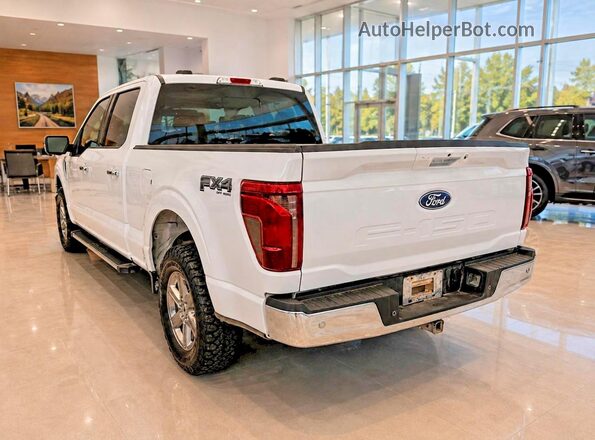 1FTFW3L83RFA23438 2024 FORD F150 Белый Передняя правая четверть