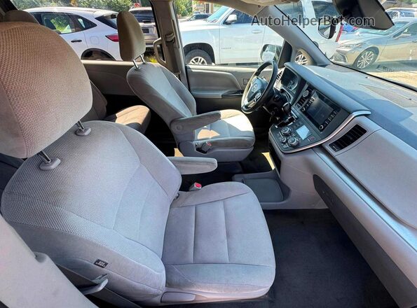 5TDZZ3DCXLS083327 2020 TOYOTA SIENNA Black Rear view