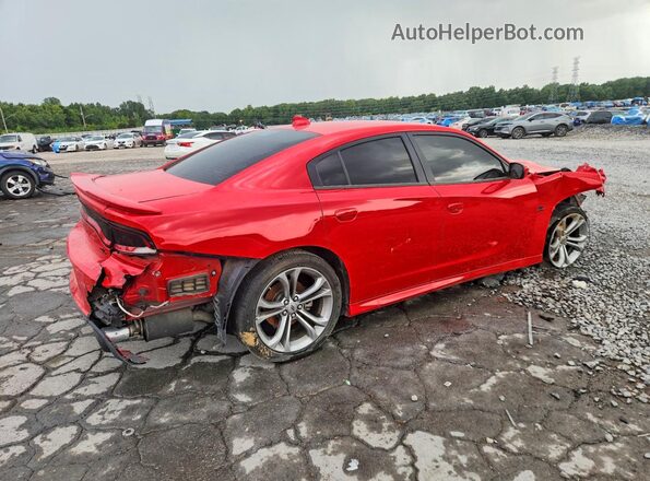 2C3CDXCT2NH132765 2022 DODGE CHARGER Red Przód prawy