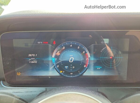WDDZF8DB4LA747167 2020 MERCEDES-BENZ E-CLASS White Vista de los asientos traseros
