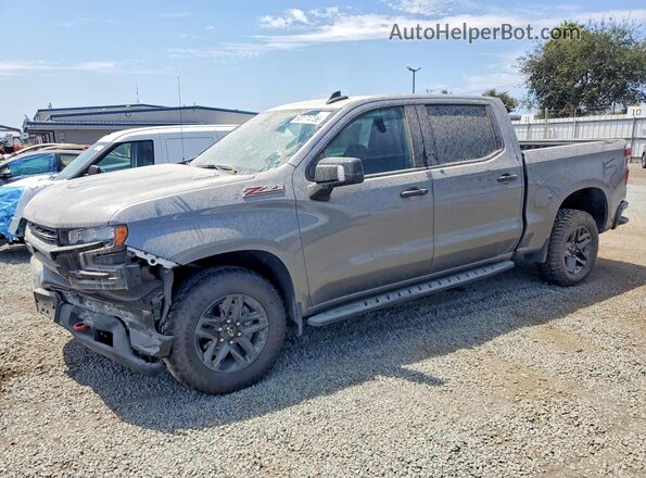 1GCUYFET7NZ164994 2022 CHEVROLET SILVERADO Gray Tył lewy