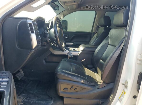 1GC1KWE8XGF301754 2016 CHEVROLET SILVERADO White Вид панелі приладів