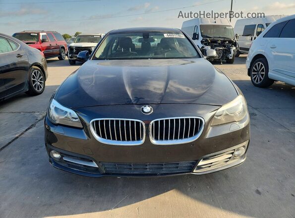 WBA5A5C55GD526437 2016 BMW 5 SERIES Gray Widok z tyłu