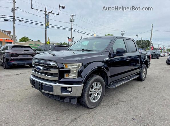1FTEW1EF0HFA91903 2017 FORD F150 Black უკანა მარჯვენა