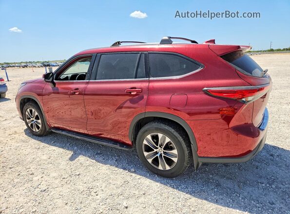 5TDGZRAH2LS504578 2020 TOYOTA HIGHLANDER Red Հետևի աջ