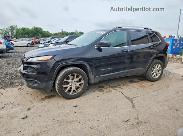 1C4PJMCB0JD529684 2018 JEEP CHEROKEE Black Rear left