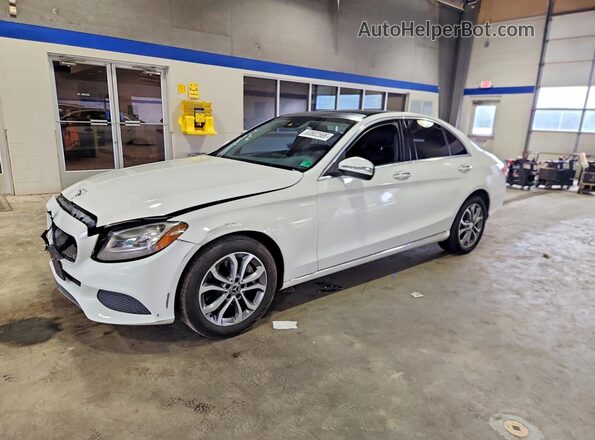 55SWF4KB3GU127074 2016 MERCEDES-BENZ C White უკანა მარცხენა