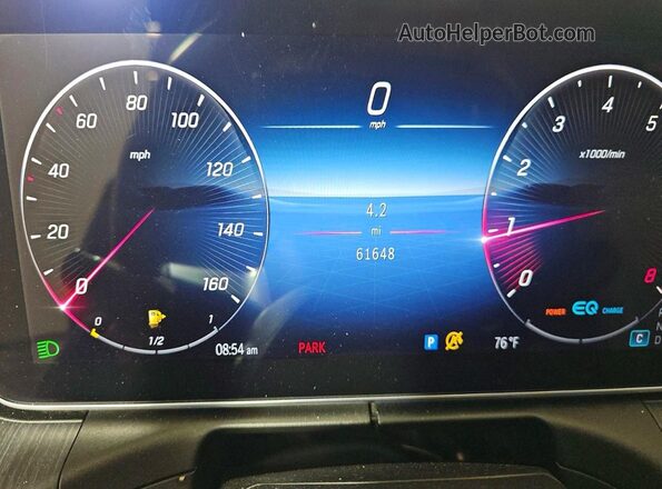 W1KAF4GB2NR009714 2022 MERCEDES-BENZ C Black ხელსაწყოთა პანელის ხედი