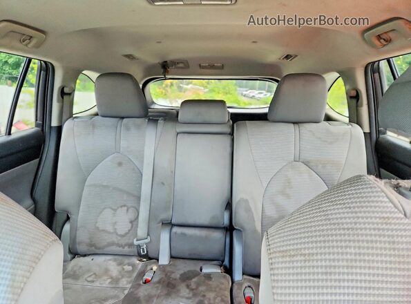5TDCZRAH0MS534193 2021 TOYOTA HIGHLANDER Gray Rear interior view