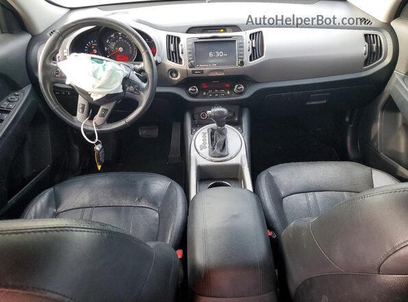 KNDPC3AC9G7842577 2016 KIA SPORTAGE Gray Widok zestawu wskaźników