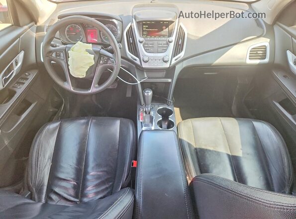 2GKALMEKXG6137417 2016 GMC TERRAIN Бордовый Вид щитка приборов