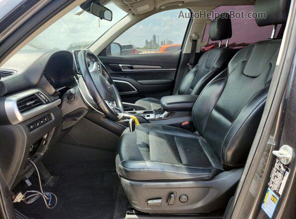 5XYP6DHC2LG089720 2020 KIA TELLURIDE Black Вид панелі приладів