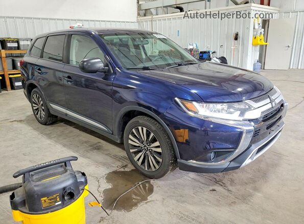 JA4AZ3A38KZ005850 2019 MITSUBISHI OUTLANDER Blue Դիմացի տեսք