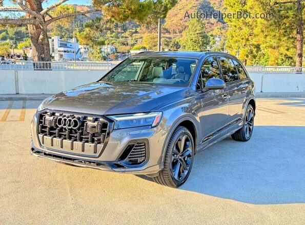 WA1LVBF78SD005015 2025 AUDI Q7 Gray Rear right