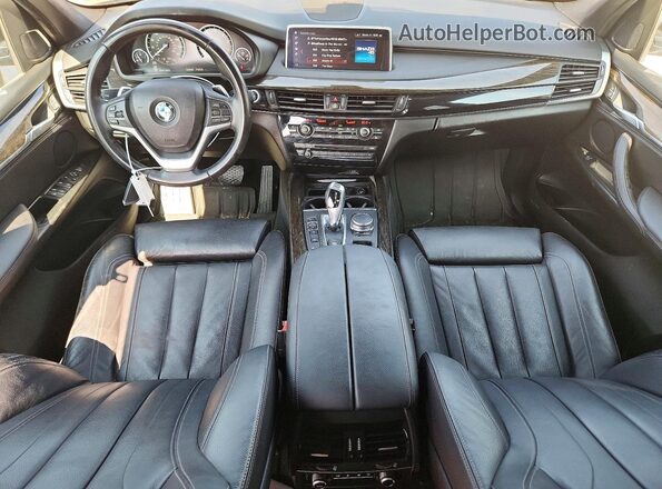 5UXKT0C55J0V99470 2018 BMW X5 Черный Вид щитка приборов