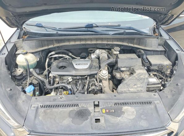 KM8J33A2XGU146028 2016 HYUNDAI TUCSON Черный Вид подкапотного пространства