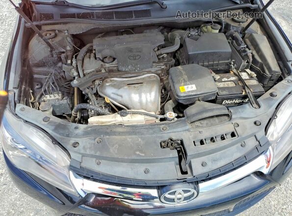 4T1BF1FK5HU637830 2017 TOYOTA CAMRY Black Вид підкапотного простору