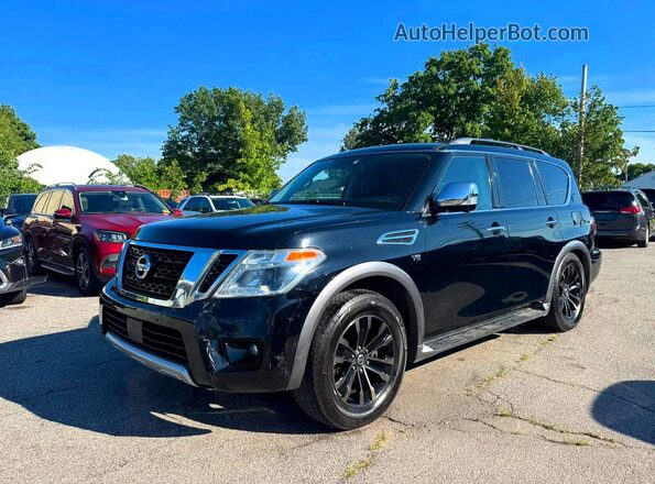 JN8AY2NE1J9731471 2018 NISSAN ARMADA Charcoal Rear left