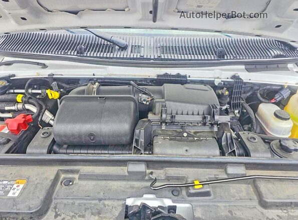 1FDWE3FN0RDD00655 2024 FORD ECONOLINE Белый Вид панели приборов
