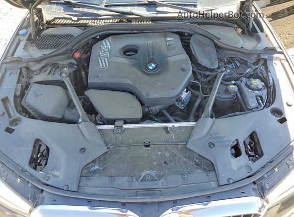 WBAJA7C38HG906929 2017 BMW 5 SERIES Черный Вид подкапотного пространства
