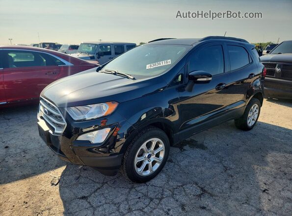 MAJ6S3GL5LC387580 2020 FORD ECOSPORT Black Задня ліва чверть