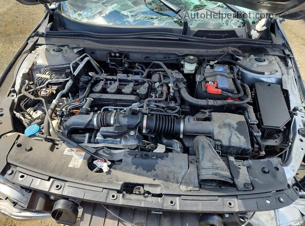 1HGCV1F55NA061127 2022 HONDA ACCORD Silver Widok komory silnika