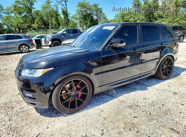 SALWR2EF2GA590627 2016 LAND ROVER RANGE Black Задня ліва чверть